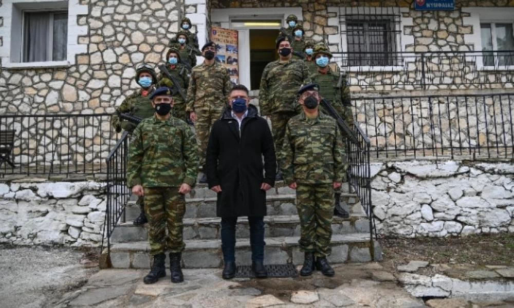 Σε στρατόπεδα της ζώνης ευθύνης του Δ΄Σώματος Στρατού ο Ν. Χαρδαλιάς